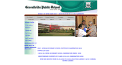 Desktop Screenshot of greenfieldspublicschool.com